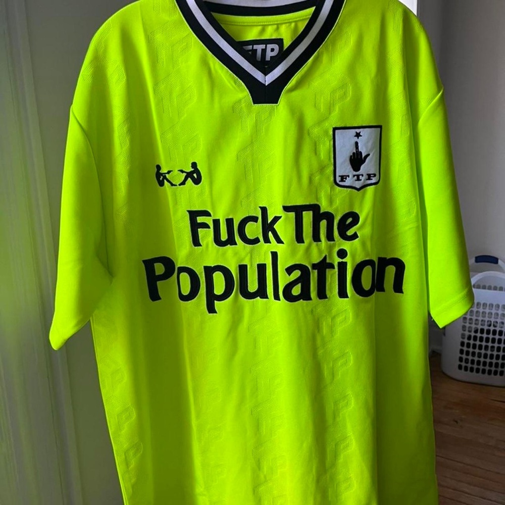 FTP Club Soccer Jersey (Acid Lime)